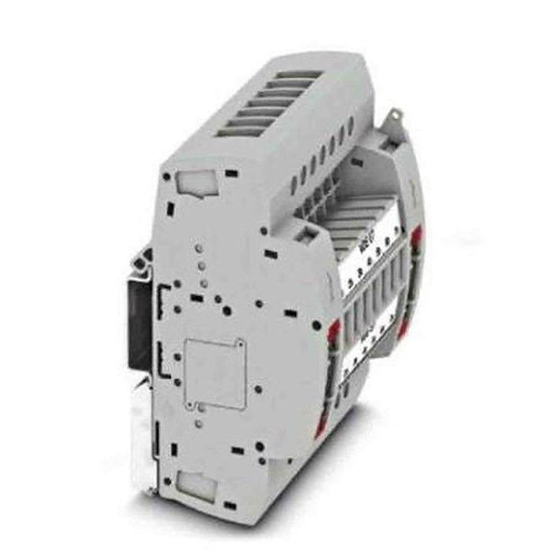 Phoenix Contact UTRE Series Non-Fused Terminal Block, 14-Way, 24AWG, 8 AWG Wire, 30A Screw