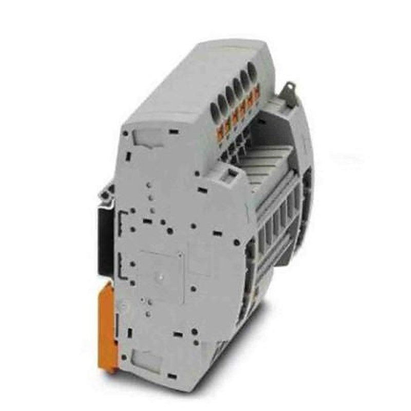 Phoenix Contact PTRE Series Non-Fused Terminal Block, 12-Way, 20AWG, 8 AWG Wire, 30A Push-in