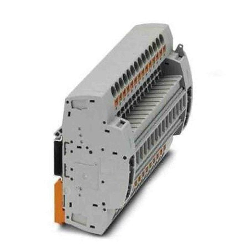 Phoenix Contact PTRE Series Non-Fused Terminal Block, 28-Way, 20AWG, 8 AWG Wire, 30A Push-in