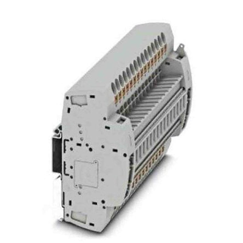 Phoenix Contact PTRE Series Non-Fused Terminal Block, 30-Way, 20AWG, 8 AWG Wire, 30A Push-in