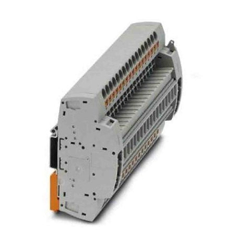Phoenix Contact PTRE Series Non-Fused Terminal Block, 34-Way, 20AWG, 8 AWG Wire, 30A Push-in