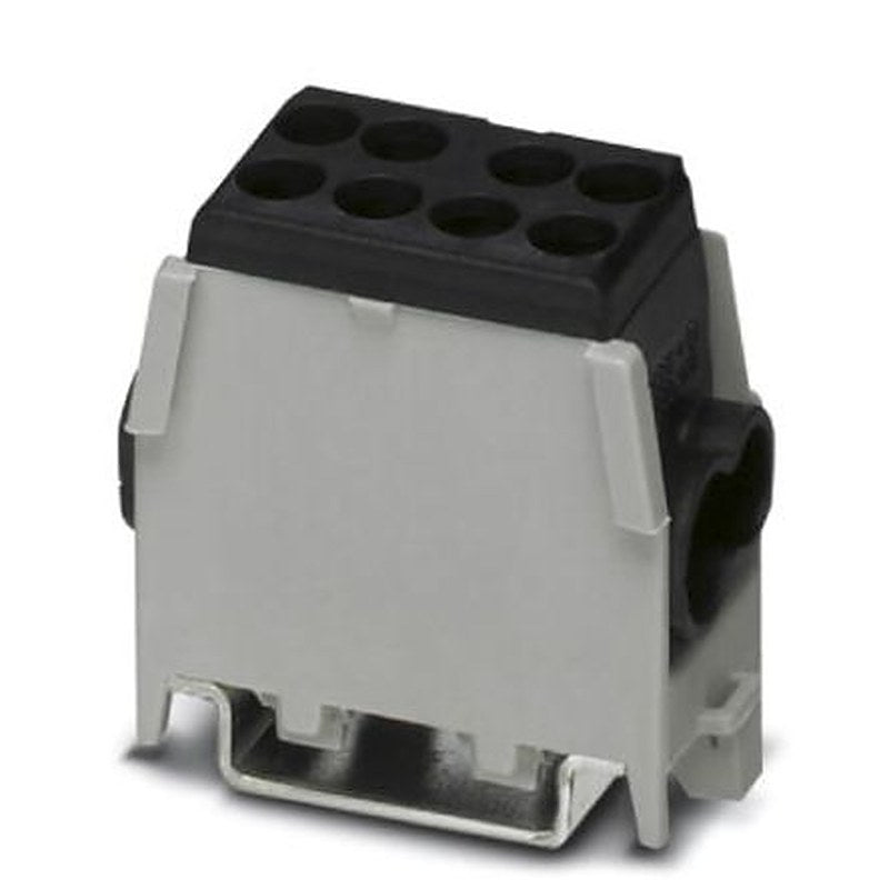 Phoenix Contact 3071356 UDB 2X25/16 BK Series Terminal Block Black, 1.5mm², 25 mm², 1-Level, Screw