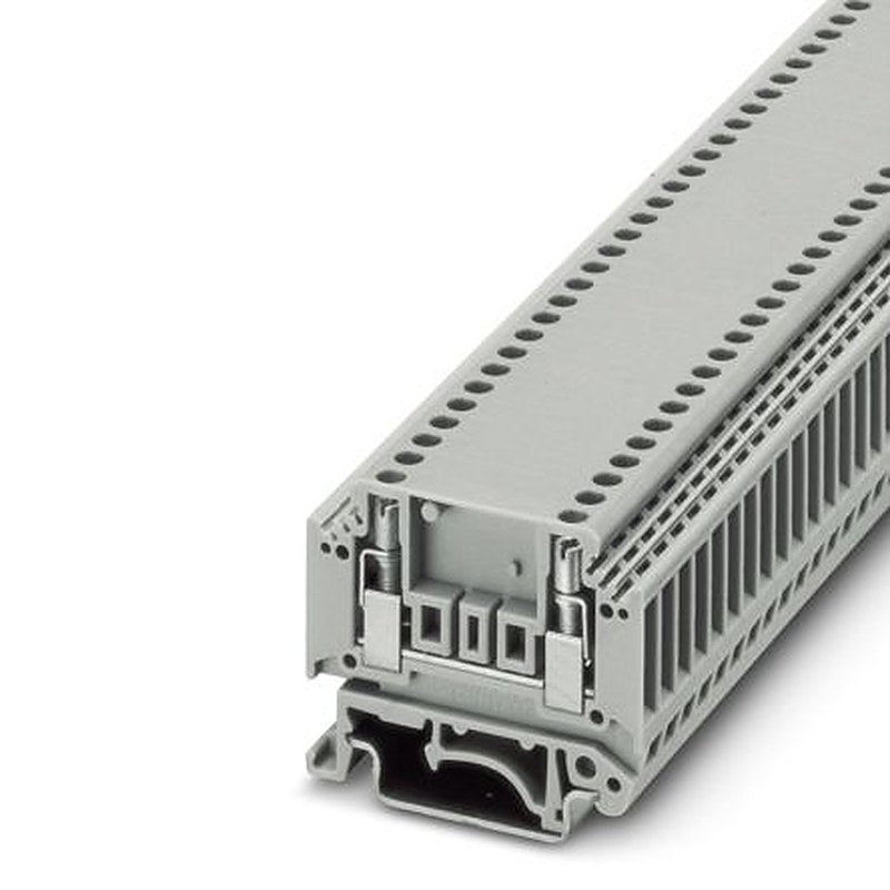 Phoenix Contact 3100020 MTKD-P/P Series Feed Through Terminal Block Grey, 0.2mm², 4 mm², 1-Level, Screw