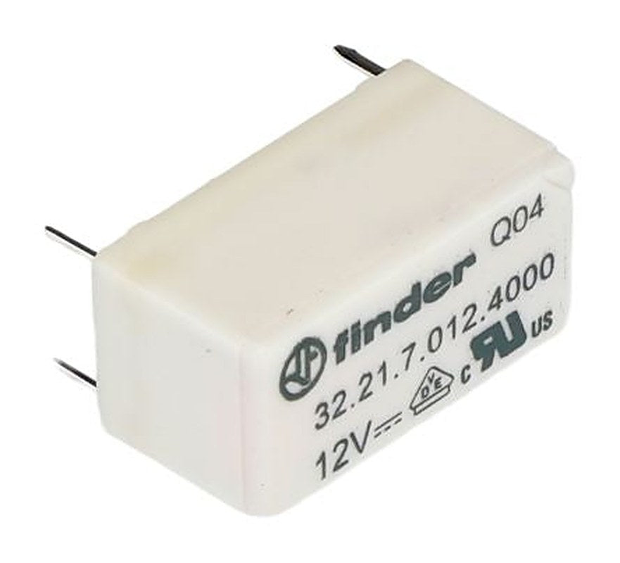 Finder PCB Relay, 48V dc, 5 V dc Coil, 6A Switching Current, SPDT