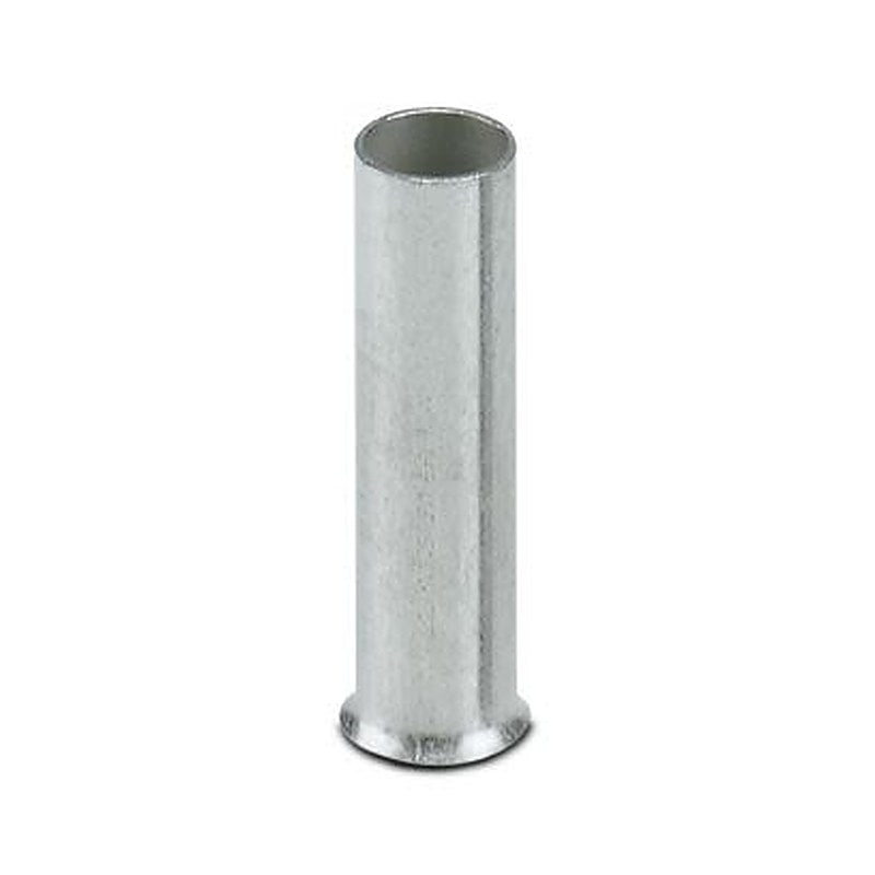Phoenix Contact, A 4 -12 Ferrule, 12 mm Pin Length, 2.8 mm Pin Diameter, Silver to 12 AWG Wire Size