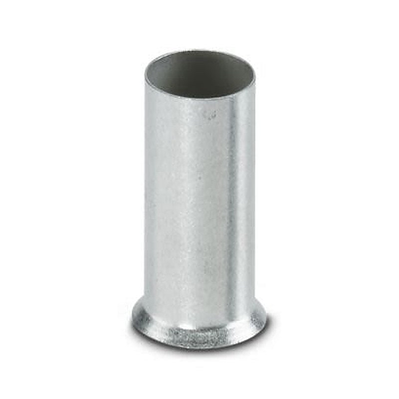 Phoenix Contact Ferrule, 20 mm Pin Length, 8.3 mm Pin Diameter, Silver to 2 AWG Wire Size