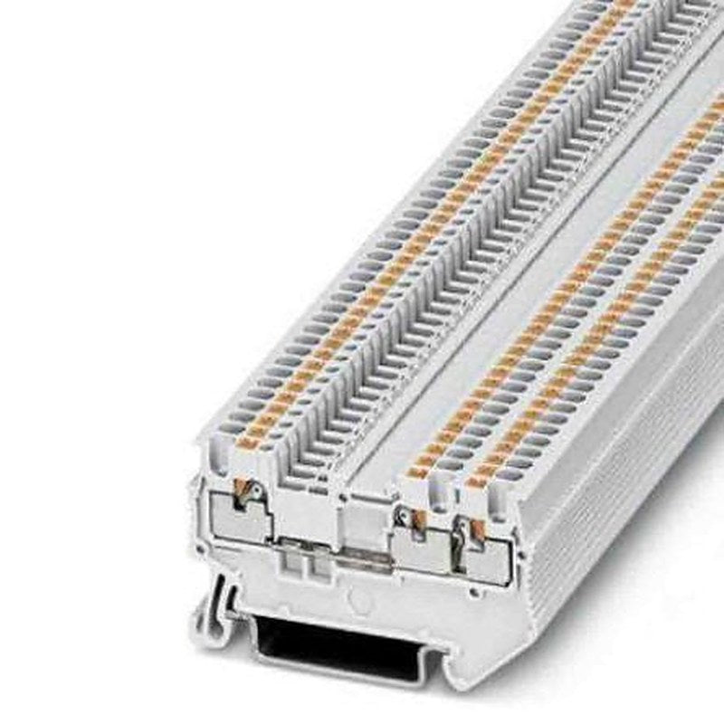 Phoenix Contact 3208158 Feed Through Terminal Block White, 0.14mm², 1.5 mm², 1-Level, Push-in, IECEx/ATEX