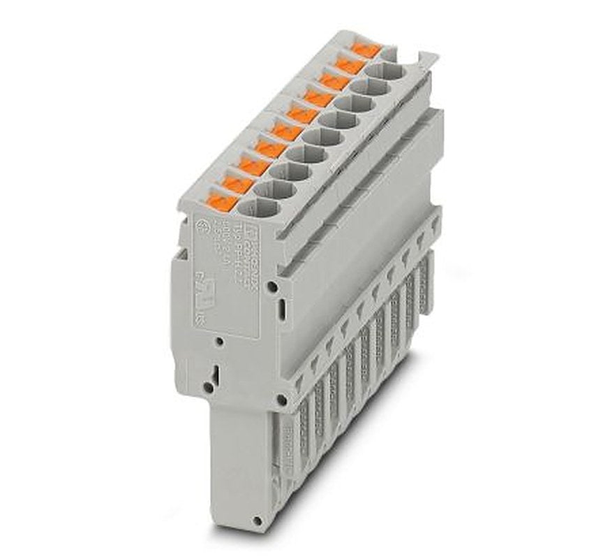 Phoenix Contact 3209950 Combi Plug Grey, 4mm², 1-Level, Push-in