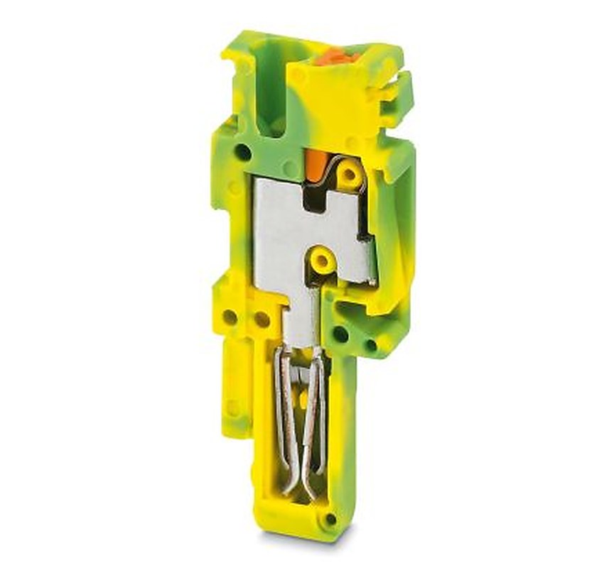 Phoenix Contact 3210114 Combi Plug Green, Yellow, 4mm², 1-Level, Push-in