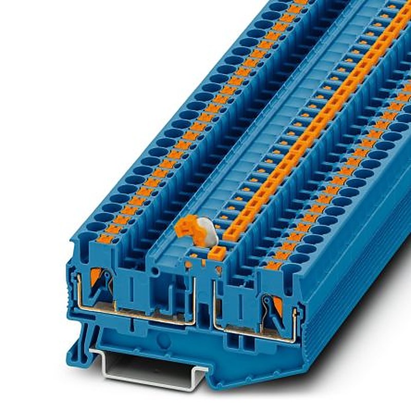 Phoenix Contact PT 2 Series Knife Disconnect Terminal Block Push-in