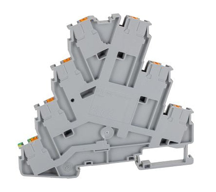 Phoenix ContactPT 2,5-PE/3L Terminal Block, 0.2mm², 6 mm² Wire, 20A Push-in