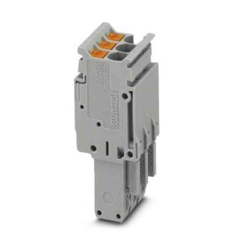 Phoenix Contact Combi Pluggable Solutions Series Pluggable Terminal Block, 3-Contact, 5.2 mm Pitch, 1 Row, 3211282