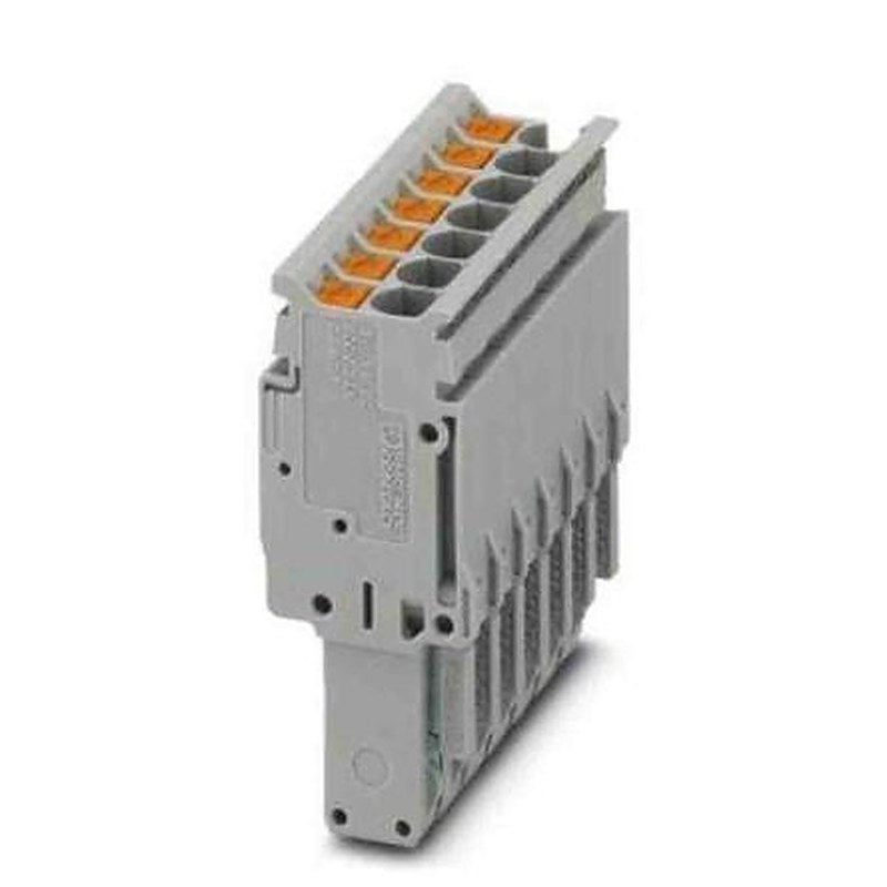 Phoenix Contact Combi Pluggable Solutions Series Pluggable Terminal Block, 7-Contact, 5.2 mm Pitch, 1 Row, 3211286