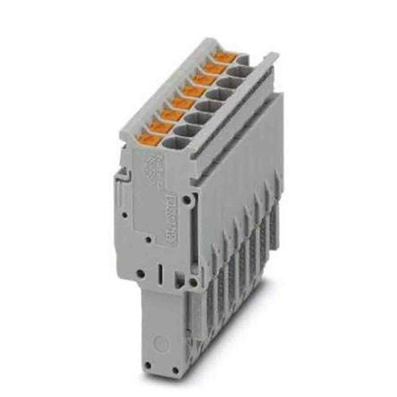 Phoenix Contact Combi Pluggable Solutions Series Pluggable Terminal Block, 8-Contact, 5.2 mm Pitch, 1 Row, 3211287