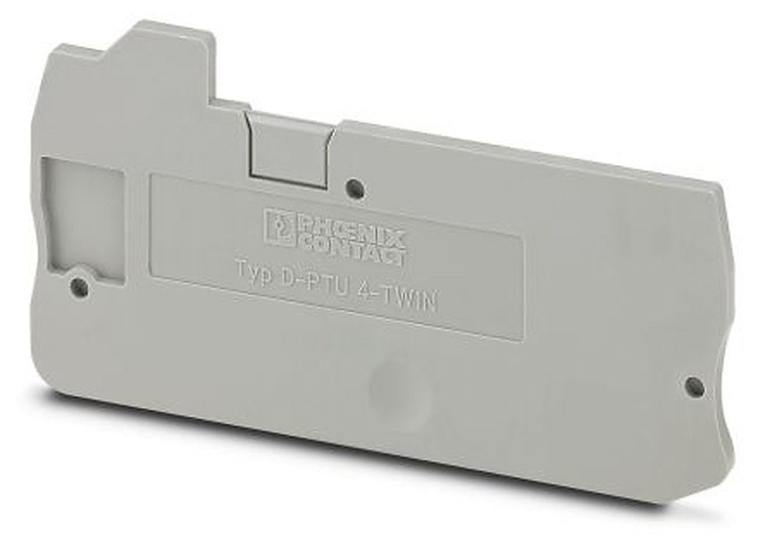 Phoenix Contact D-PTU 4-TWIN Series End Cover