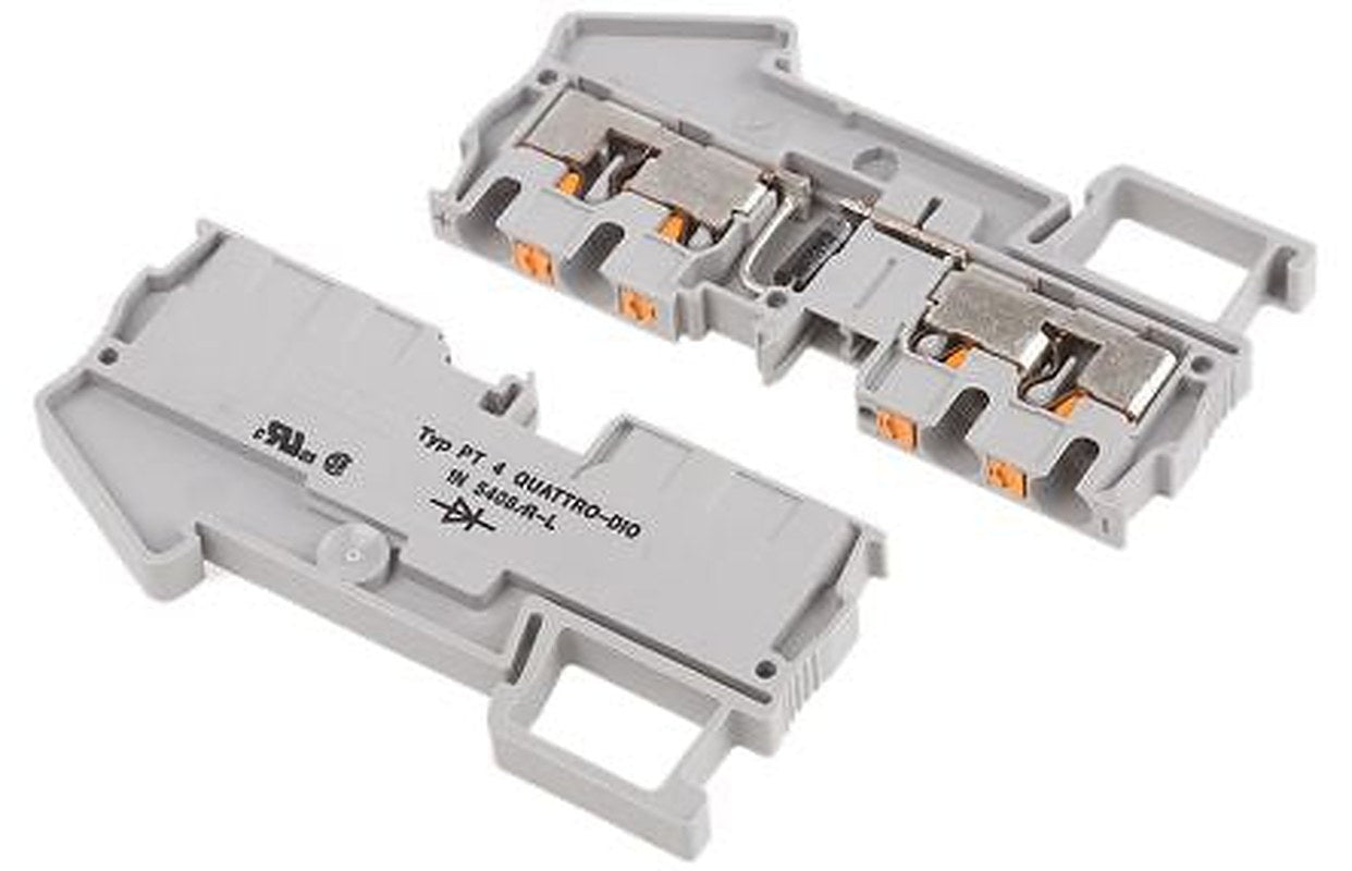 Phoenix Contact PT 4-QUATTRO-DIO 1N 5408/R-L Series Component Terminal Block Push-in