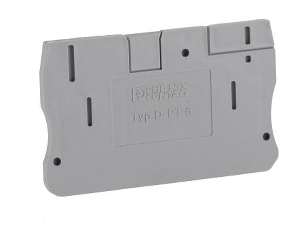 Phoenix Contact D - PT 6 Series End Cover for Use with Modular Terminal Block