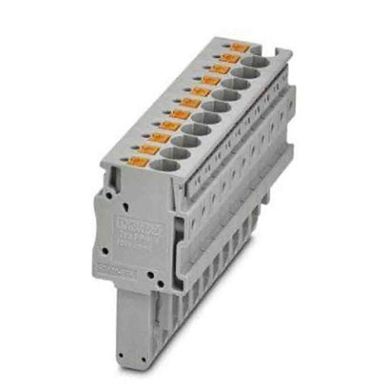 Phoenix Contact Combi Pluggable Solutions Series Pluggable Terminal Block, 11-Contact, 6.2 mm Pitch, 1 Row, 3212074
