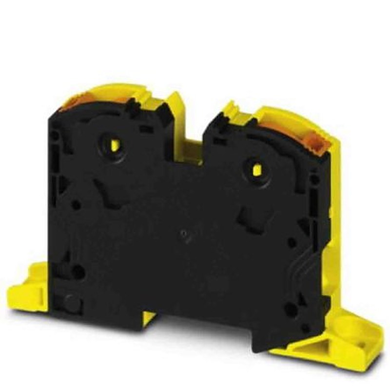 Phoenix Contact 3212082 PTPOWER Series High Current Connector Yellow, Black, 35mm², 1-Level, Screw