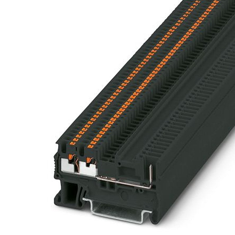 Phoenix Contact PT 1.5/S-TWIN/1P BK Series Feed Through Terminal Block Push-in