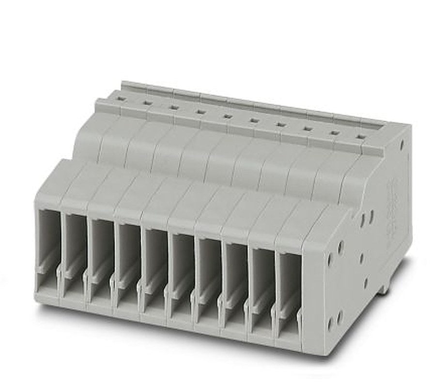 Phoenix Contact PPC 1.5/S/10 Series Pluggable Terminal Block, 10-Contact, 3.5 mm Pitch, 1 Row, 3213467
