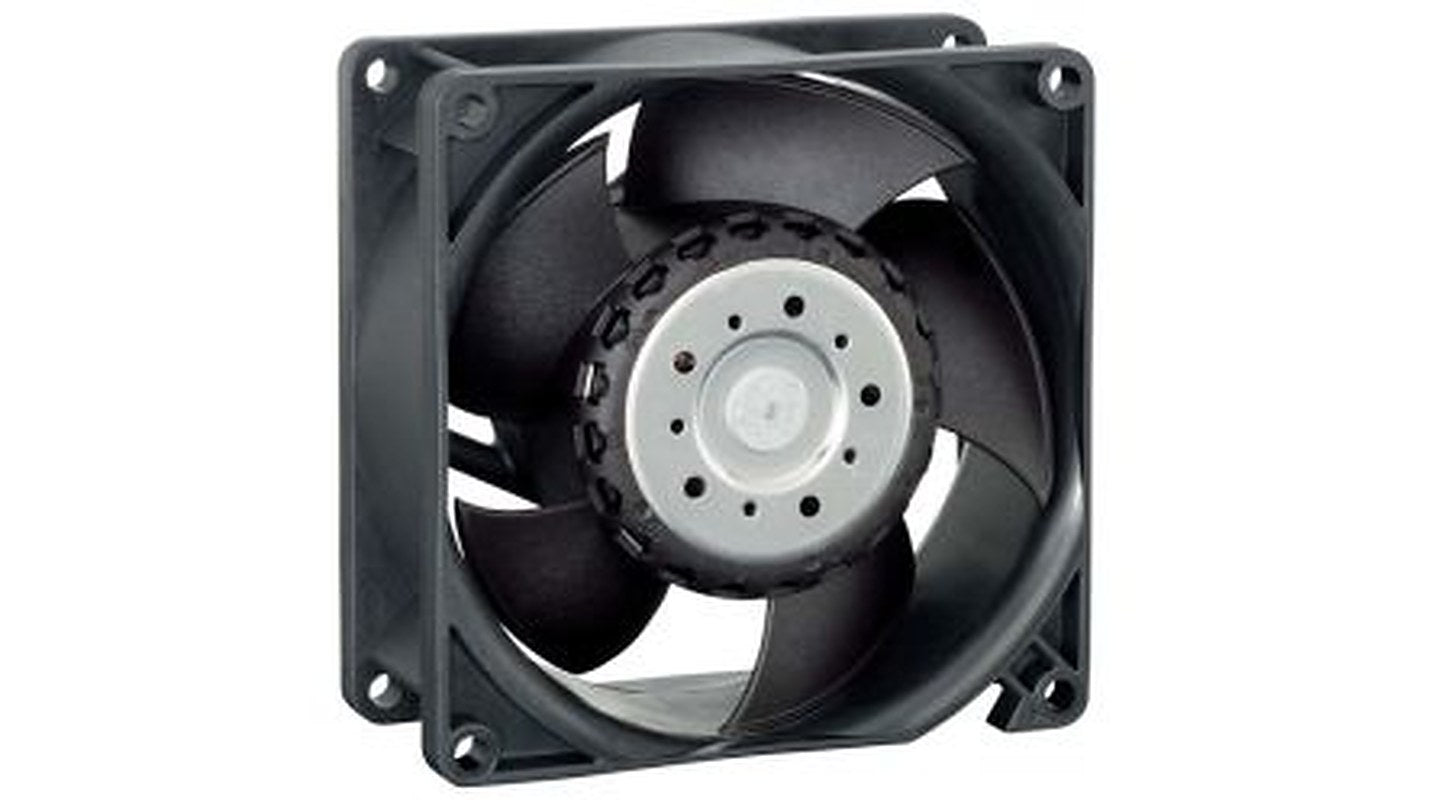ebm-papst 3200J Series Axial Fan, 24V dc, 146 m³/h, 14.5 W, 480 mA Max 92 mm 92mm 38 mm