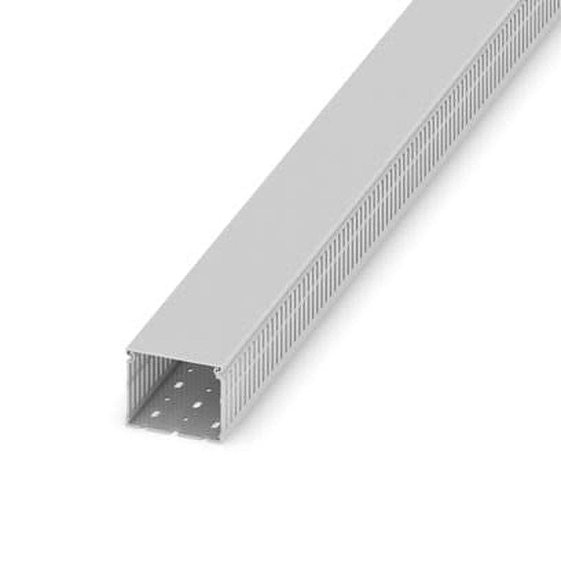 Phoenix Contact CD Grey - Open Slot, W80mm x D60 mm, L2 m, Polyvinyl Chloride