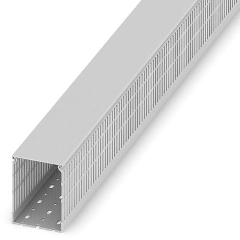 Phoenix Contact CD 80X100 Grey - Open Slot, W80mm x D100 mm, L2 m, Polyvinyl Chloride
