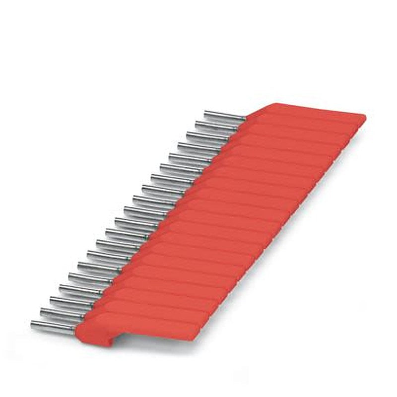 Phoenix Contact, AI-WM 1-8 RD Insulated Ferrule, 8 mm Pin Length, 1.8 mm Pin Diameter, Red