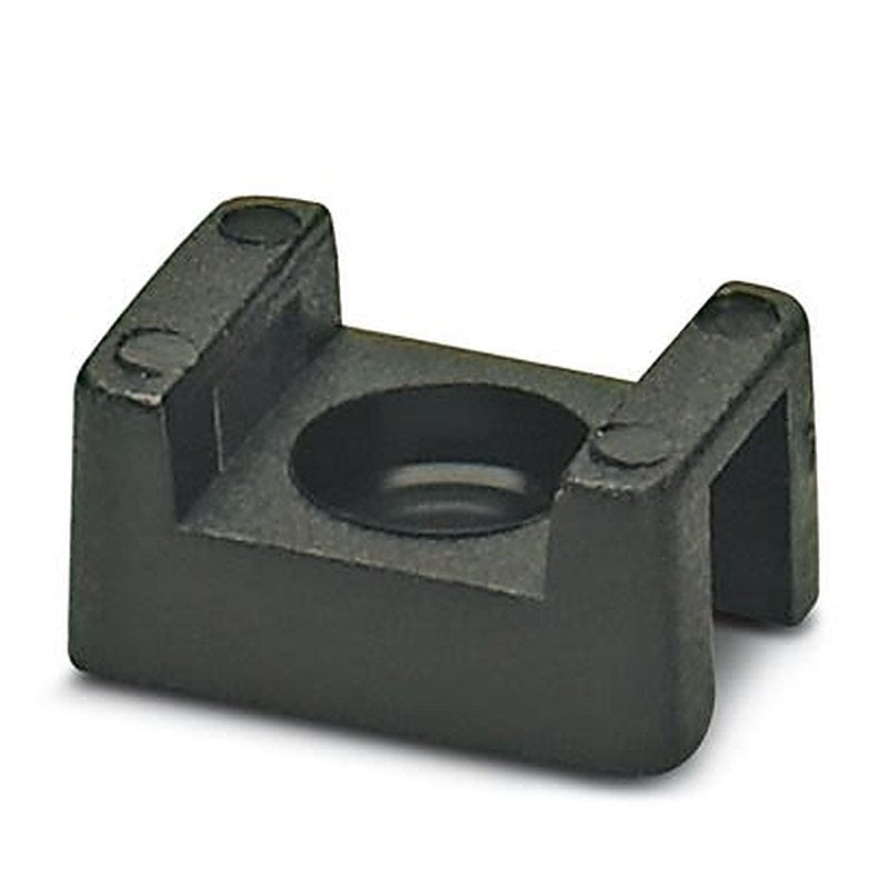 Phoenix Contact Black Screw Cable Tie Mount 5 mm x 9.5mm x 15 mm
