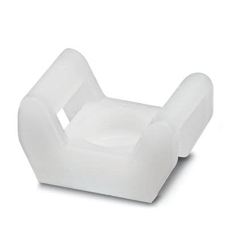 Phoenix Contact White Screw Cable Tie Mount 9 mm x 22.5mm x 14.6 mm