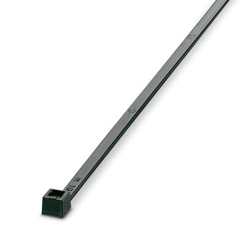 Phoenix Contact Cable Tie, Standard, 200 mm x 3.6mm, Black Polyamide
