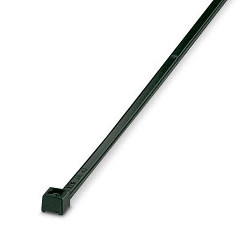 Phoenix Contact Cable Tie, Standard, 290 mm x 3.6mm, Black Polyamide