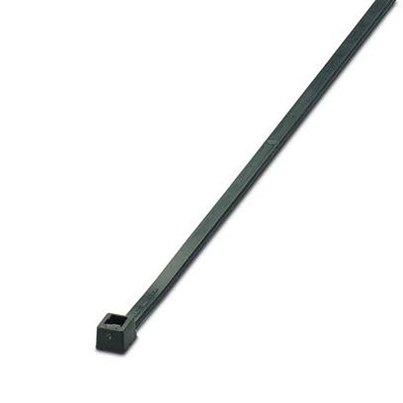 Phoenix Contact Cable Tie, Standard, 200 mm x 3.6mm, Black Polyamide