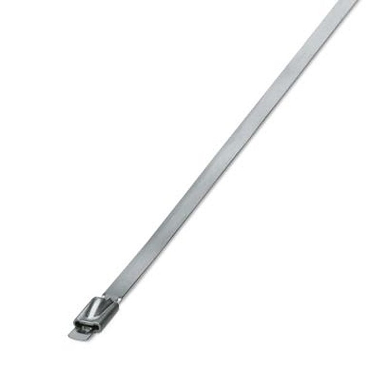 Phoenix Contact Cable Tie, Standard, 520 mm x 4.6mm, Silver Polyamide