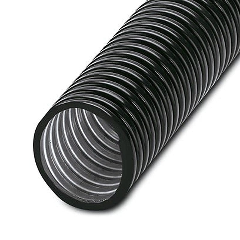 Phoenix Contact 10 m Black Cable Cover in Steel, 38 mm ID