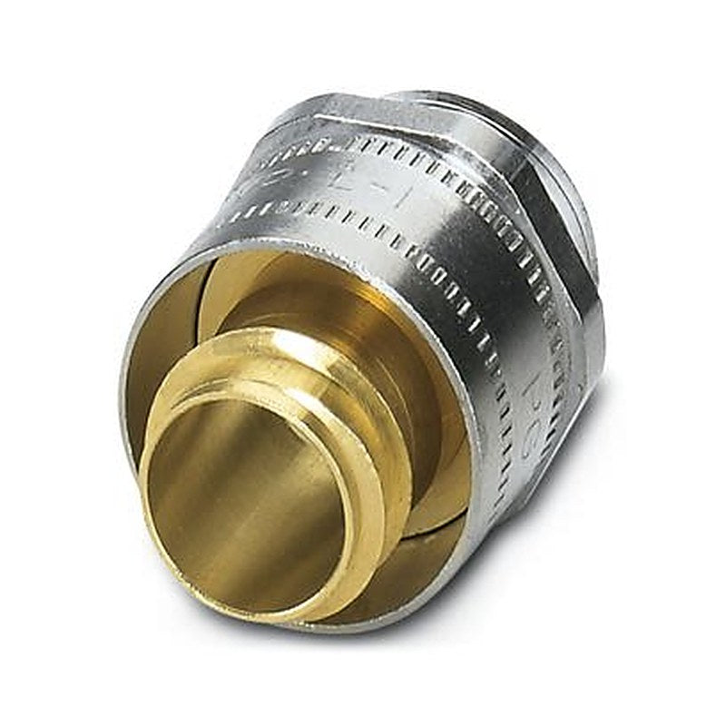 Phoenix Contact Brass Nickel Plated Brass Cable Gland, PG11 Thread, 14 mm max., IP40