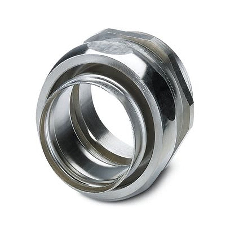Phoenix Contact WP-G Series Silver Nickel Plated Brass Cable Gland, PG36 Thread, 36.5 mm min., 45 mm max., IP40