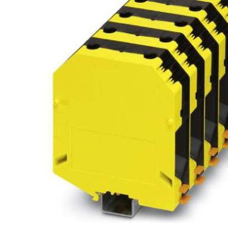 Phoenix Contact 3247055 UKH 150 Series High Current Connector Yellow, Black, 150mm², 35 mm², 1-Level, Screw, IECEx/ATEX