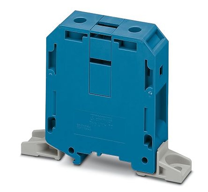 Phoenix Contact 3247063 UKH Series DIN Rail Terminal Block Blue, 16mm², 70 mm², Screw, IEC 60947-7-1