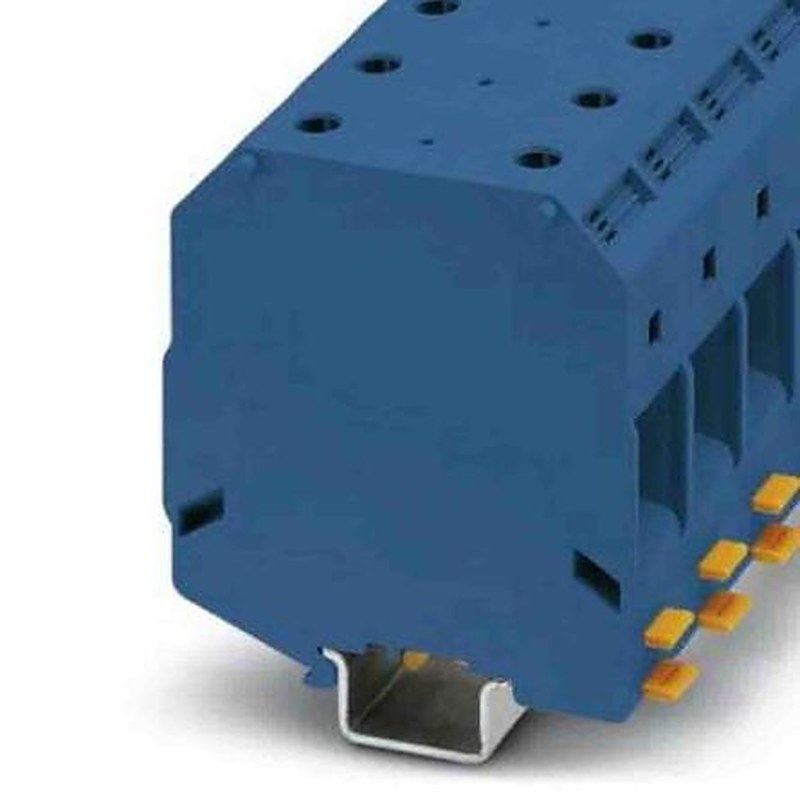 Phoenix Contact 3247420 UKH 95 Series High Current Connector Blue, 25mm², 95 mm², 1-Level, Screw