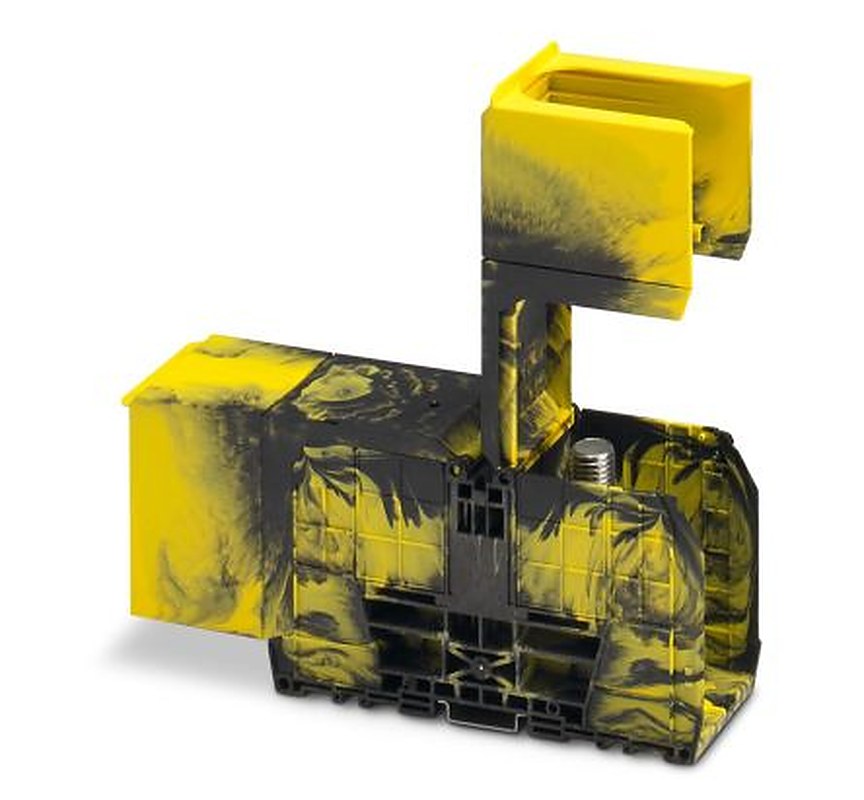 Phoenix Contact 3247991 RBO 16-FE-HC Series High Current Connector Yellow, Black, 25mm², 300 mm², 1-Level, Bolt