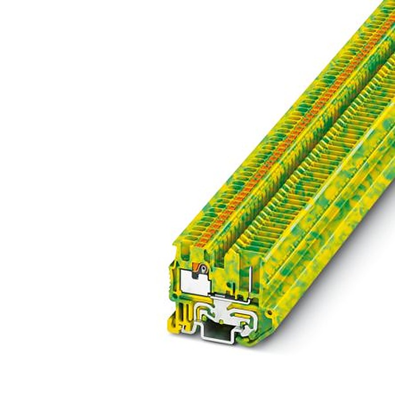 Phoenix Contact MPT Series Earth Terminal Block, 2-Way, 26AWG Wire Push-in