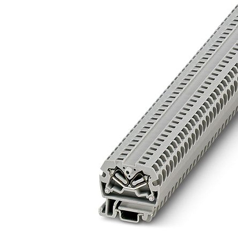 Phoenix Contact 3249017 MSBV 2.5 Series Feed Through Terminal Block Grey, 0.08mm², 4 mm², 1-Level, Spring Cage