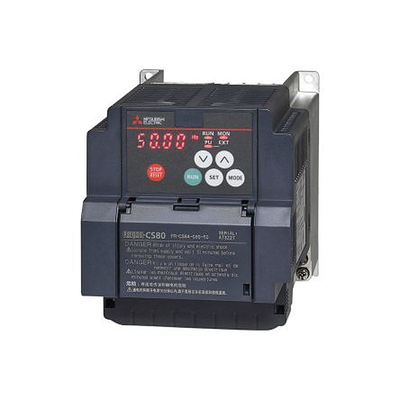 Mitsubishi Electric Inverter Drive, 3.7 kW, 3 Phase, FR-CS80 Series 480V ac 4.2 A
