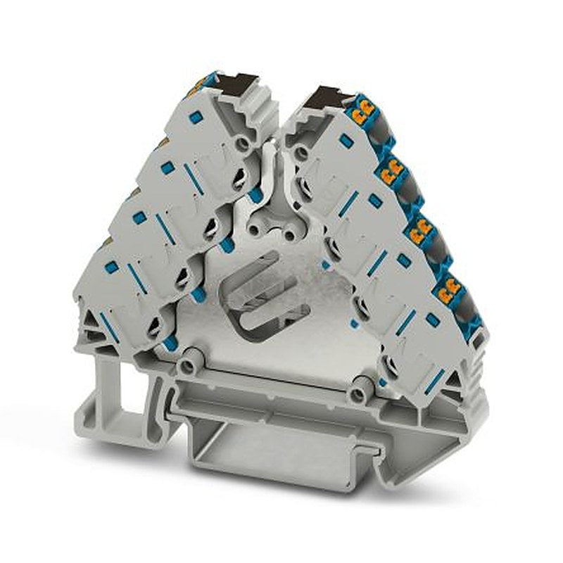 Phoenix Contact PTRVB 4-PV/BU Series Distribution Block, 16-Way, 37A