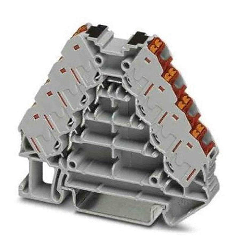 Phoenix Contact Distribution Block, 16 Way, 250V, 17.5A, Grey
