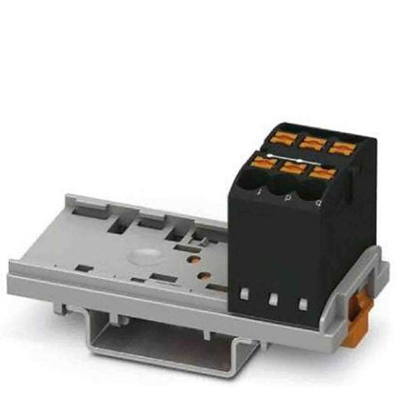 Phoenix Contact Distribution Block, 6 Way, 690V, 24A, Black