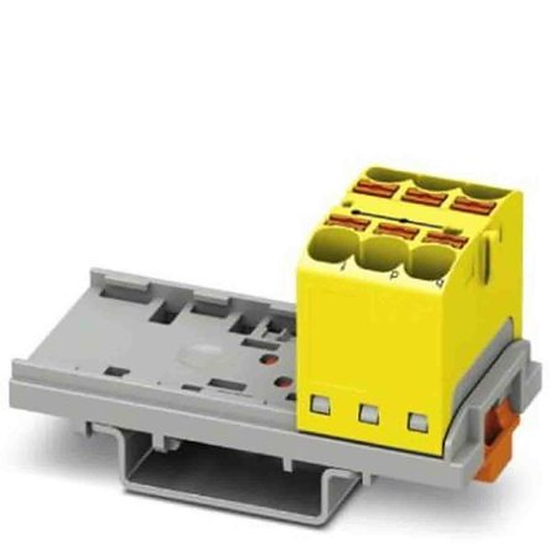 Phoenix Contact Distribution Block, 6 Way, 800V, 32A, Yellow