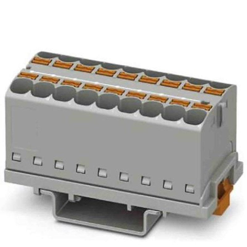 Phoenix Contact Distribution Block, 18 Way, 800V, 32A, Grey